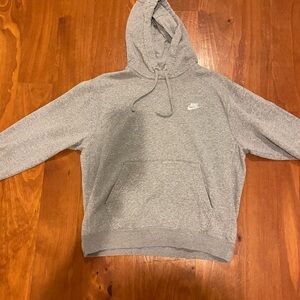 cool grey nike hoodie